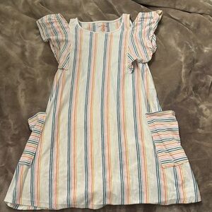 Cat & Jack Multicolor Striped Dress with Pockets